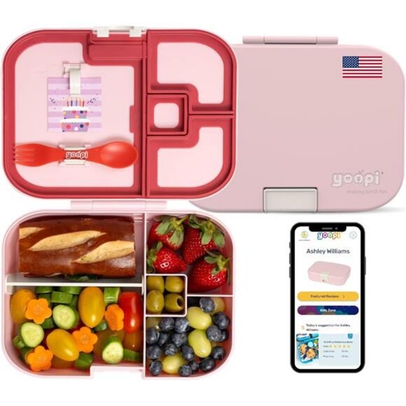 Bento box kids, the perfect bento box! Sized for toddlers, Leakproof - Picture 1 of 7